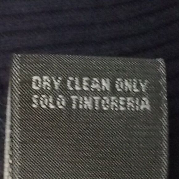 new EXPRESSIONS Dress, L, Vintage, Ribbed Blue Upper/Poly Maxi Skirt, Short slv - Picture 8 of 10